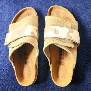 Birkenstock with camo strap